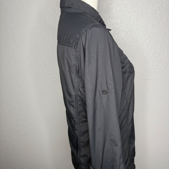 Columbia Women's sportswear Black XS button closure -cp - Picture 5 of 9